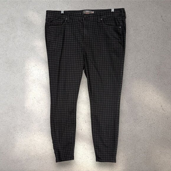 torrid Pants - Torrid Sky High Skinny Pants Women's 20R Black Houndstooth Academia Office Siren